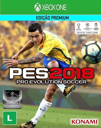 Jogo Xbox One PES 2018 Pro Evolution Soccer - Konami