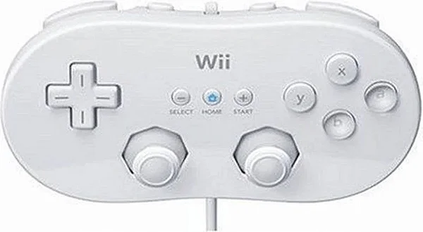 Controle Wii Classic Controller Pro Branco - Nintendo