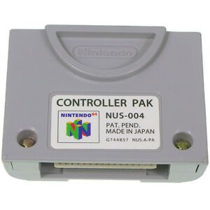 Controller Pak / Memory Card Nintendo 64 - Nintendo
