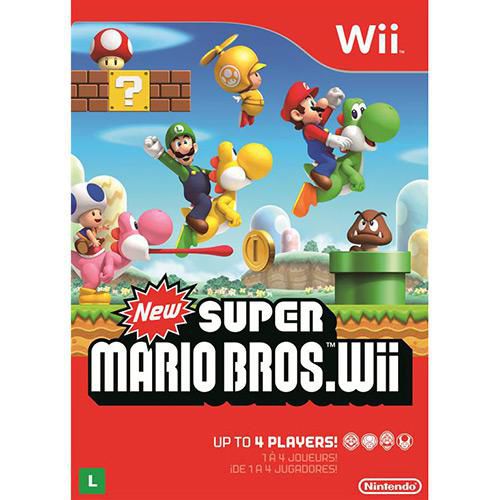 Jogo Nintendo Wii New Super Mario Bros Wii - Nintendo