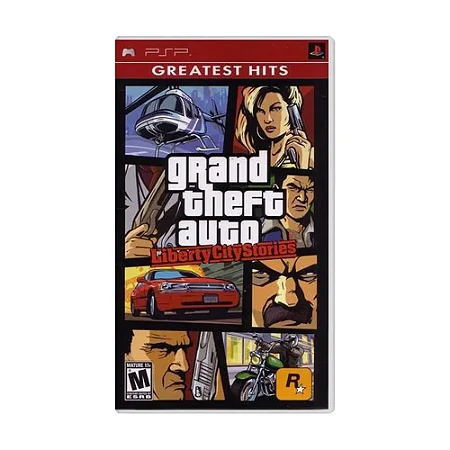 Jogo PSP GTA Grand Theft Auto Liberty City Stories Greatest Hits - Rockstar