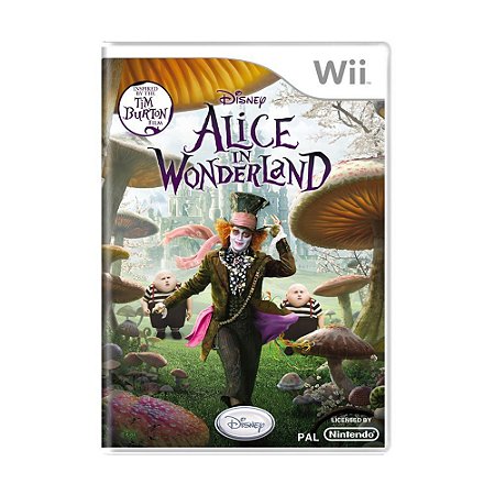 Jogo Nintendo Wii Alice in Wonderland - Disney