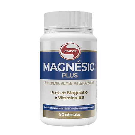 Magnésio Plus Vitafor - 90 cápsulas