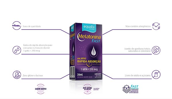 Melatonina Fast Equaliv 30 mL