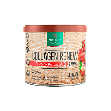 Collagen Renew sabor Morango Nutrify - 300g