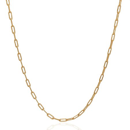 Choker de Elos Banhado a Ouro 18k