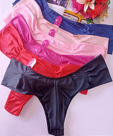 Calcinha Borboleta Plus Size Fio Duplo