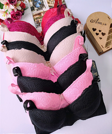 Sutiã Débora Plus Size Tamanho 54