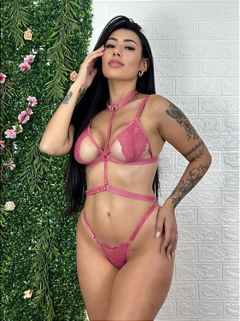 Conjunto Gargantilha Sexy REF 652