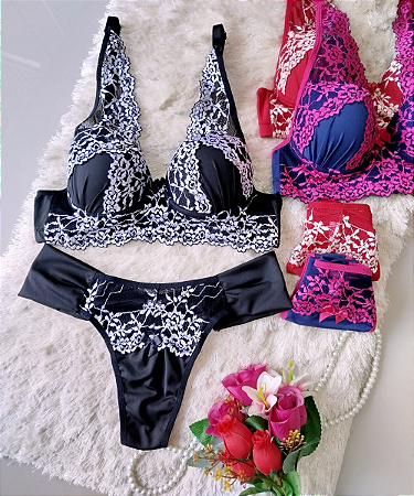 Conjunto Bicolor Letícia 7712