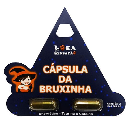 Cápsula da Bruxinha Energético Loka Sensação