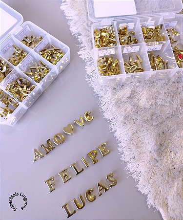 Letras Avulsas para Calcinhas Personalizadas