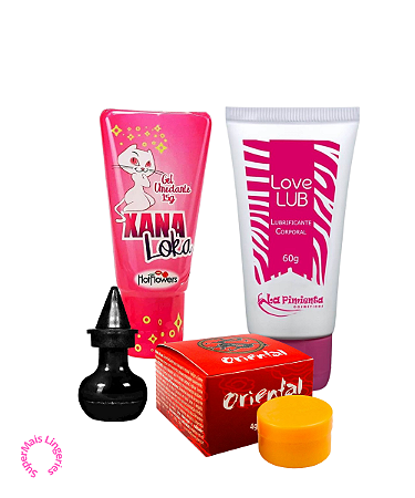 Kit 4 - Molhadinha