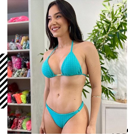 Biquíni Fio Regulagem Verde