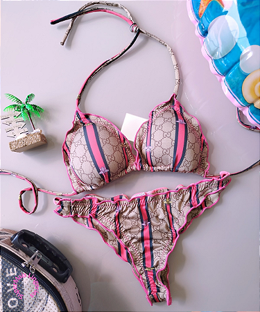 Biquíni Ripple Estampado