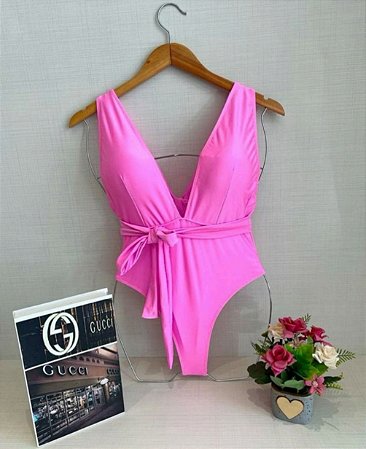 Maiô Acqua Morena Tecido Brilhoso