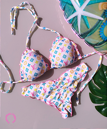 Biquíni Ripple Feminino Tamanho G Estampado