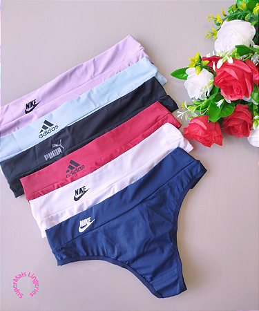 Calcinha Fio Duplo Poliamida REF C8A