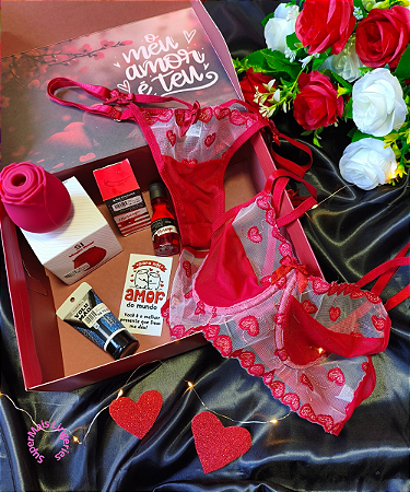 Combo Especial Dia dos Namorados com Rosa