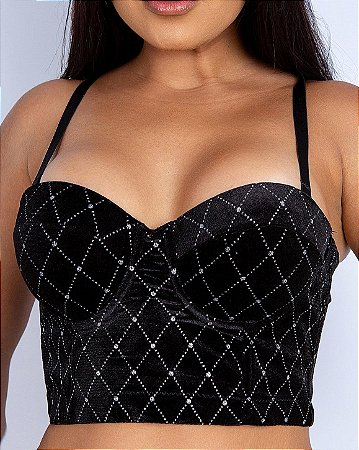 Corsele Importado Realeza Com Bojo REF 956