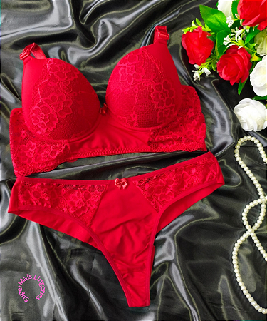 Conjunto de Lingerie Tamanho GG