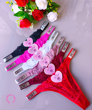 Calcinha Strass da Victoria Secret
