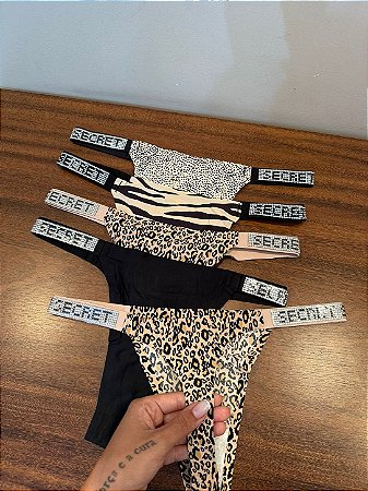Calcinha Importada Victoria Secret Animal Print