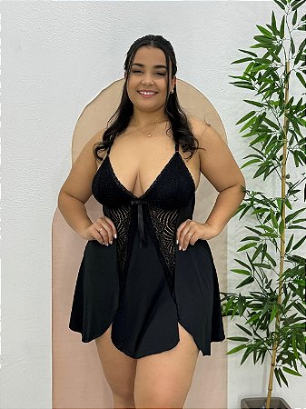 Camisola Micro Plus Size REF 8812