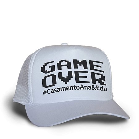 Boné trucker personalizado pra despedida de solteiro para noivos