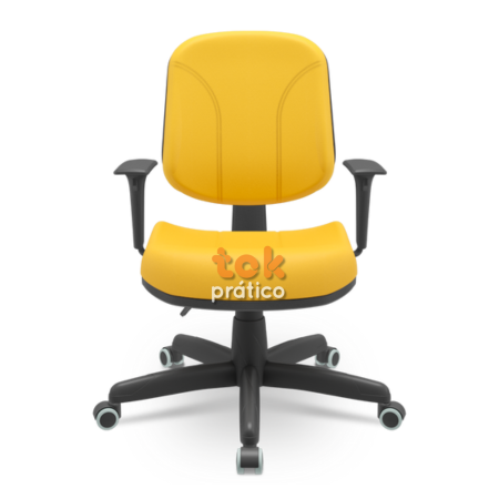 Cadeira Diretor Estofada Costurada Back System Braços Reguláveis