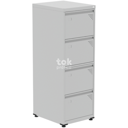 Arquivo de Aço 04 Gavetas com Chaves - Para Pastas Suspensa