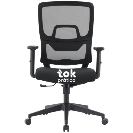 Cadeira Diretor CLS Ergonomica em Tela NR17 com braços reguláveis - 02 Anos de Garantia