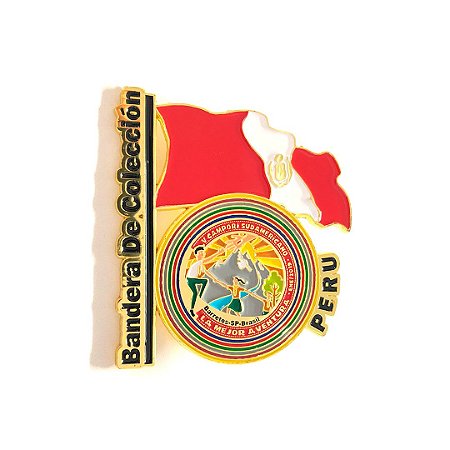 Pin, DSA Bandera de Colección, Peru