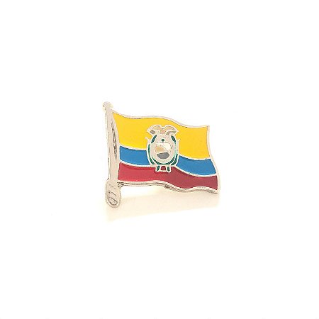 Pin, Bandeira do Equador