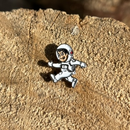 Pin, Astronauta correndo