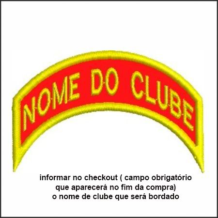 TIRA DE NOME DE CLUBE BORDADO DBV