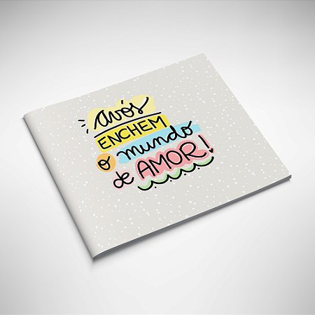 Álbum de Figurinhas Personalizado - Avós