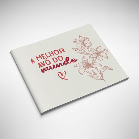 Álbum de Figurinhas Personalizado - Melhor Avó