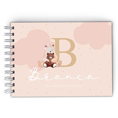 Livro do Bebê Personalizado - Ursinha