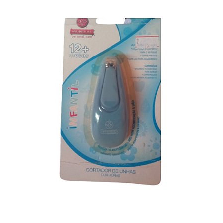 Cortador de unhas infantil mundial azul