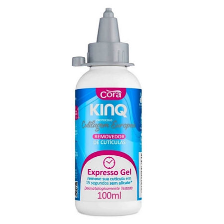 King Removedor de cutículas sem alicate Cora 100ml