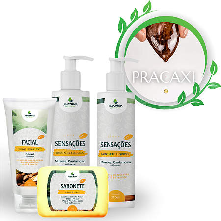 KIT PELE PRACAXI - SABONETES E HIDRATANTES