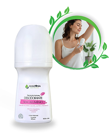 DESODORANTE SENSITIVE ROLL-ON - SEM ALUMÍNIO - 65 ml
