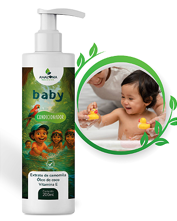 Condicionador Baby Suave e Natural - Carinho em Cada Fio