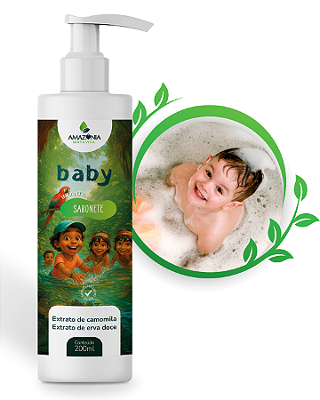 Sabonete Líquido Infantil - Abraço da Natureza