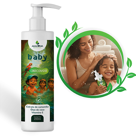 Condicionador Baby Suave e Natural - Carinho em Cada Fio