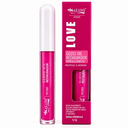 GLOSS OIL RESTAURADOR PARA LÁBIOS MAX LOVE - COR 175