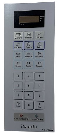 Teclado e Membrana NN-ST25JWRU