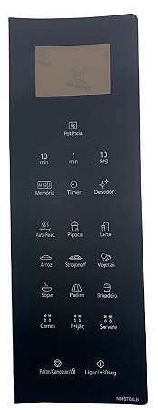 Teclado e Membrana NN-ST66LBRU