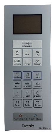 Teclado e Membrana NN-ST35HWRU